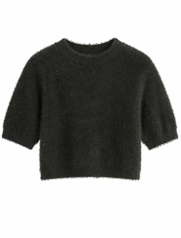 Leah Textured Top - Green