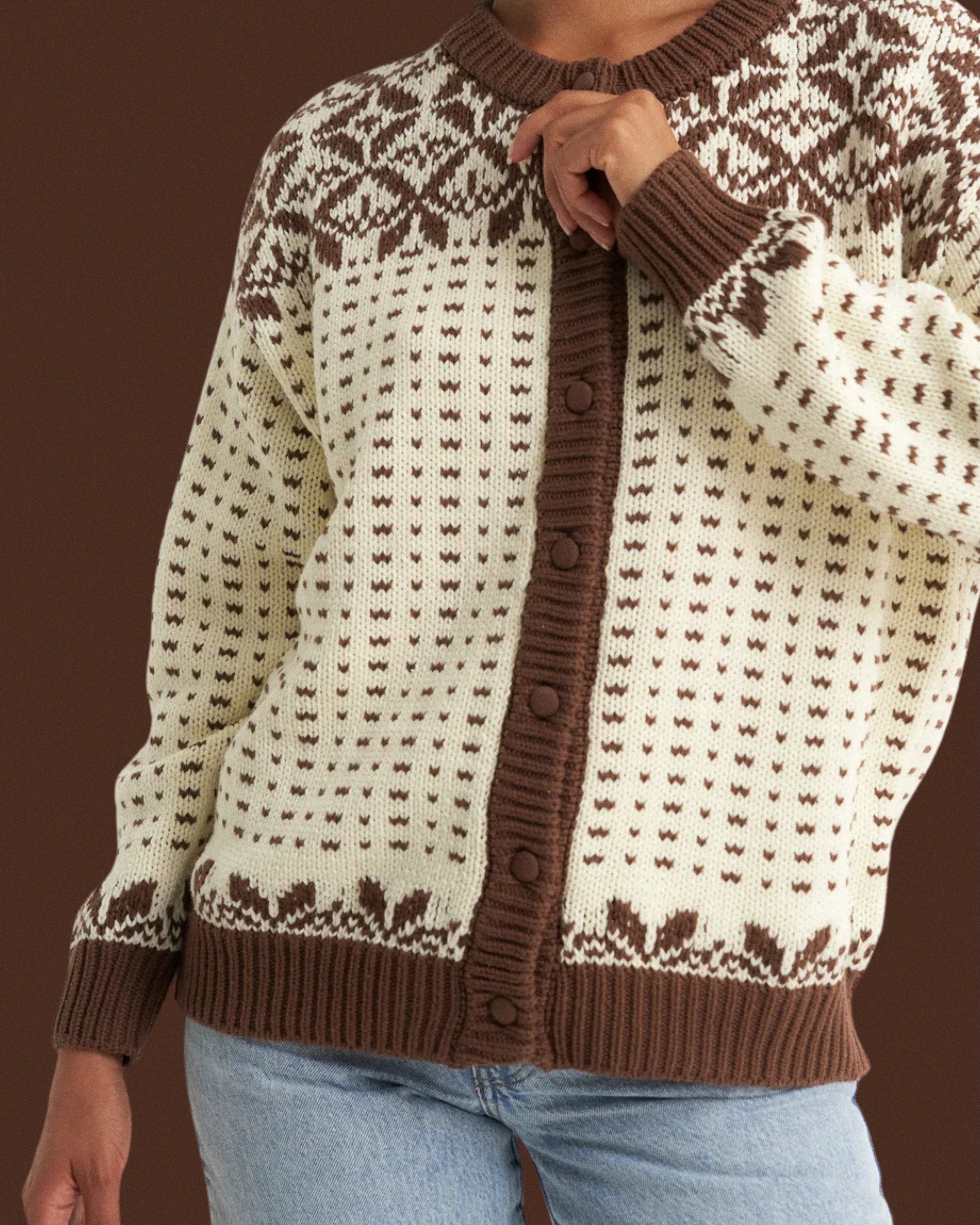 Maeve Cardigan - Toffee