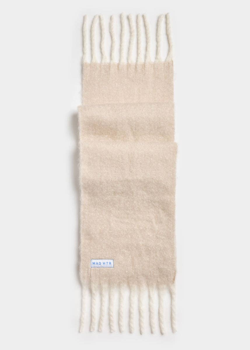 Oversized Blanket Scarf - Feather & Ivory