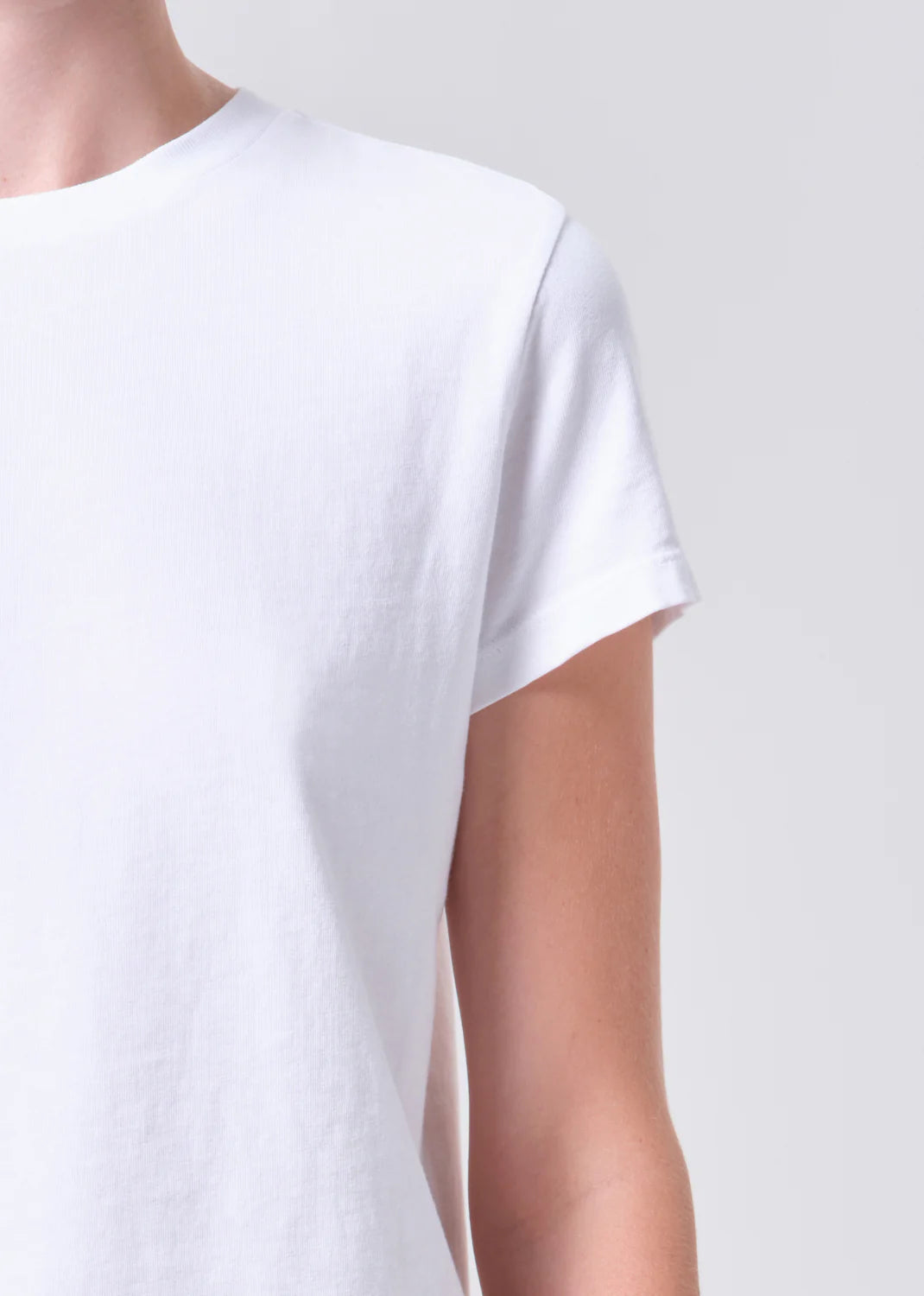 Adine Long Line Tee - White
