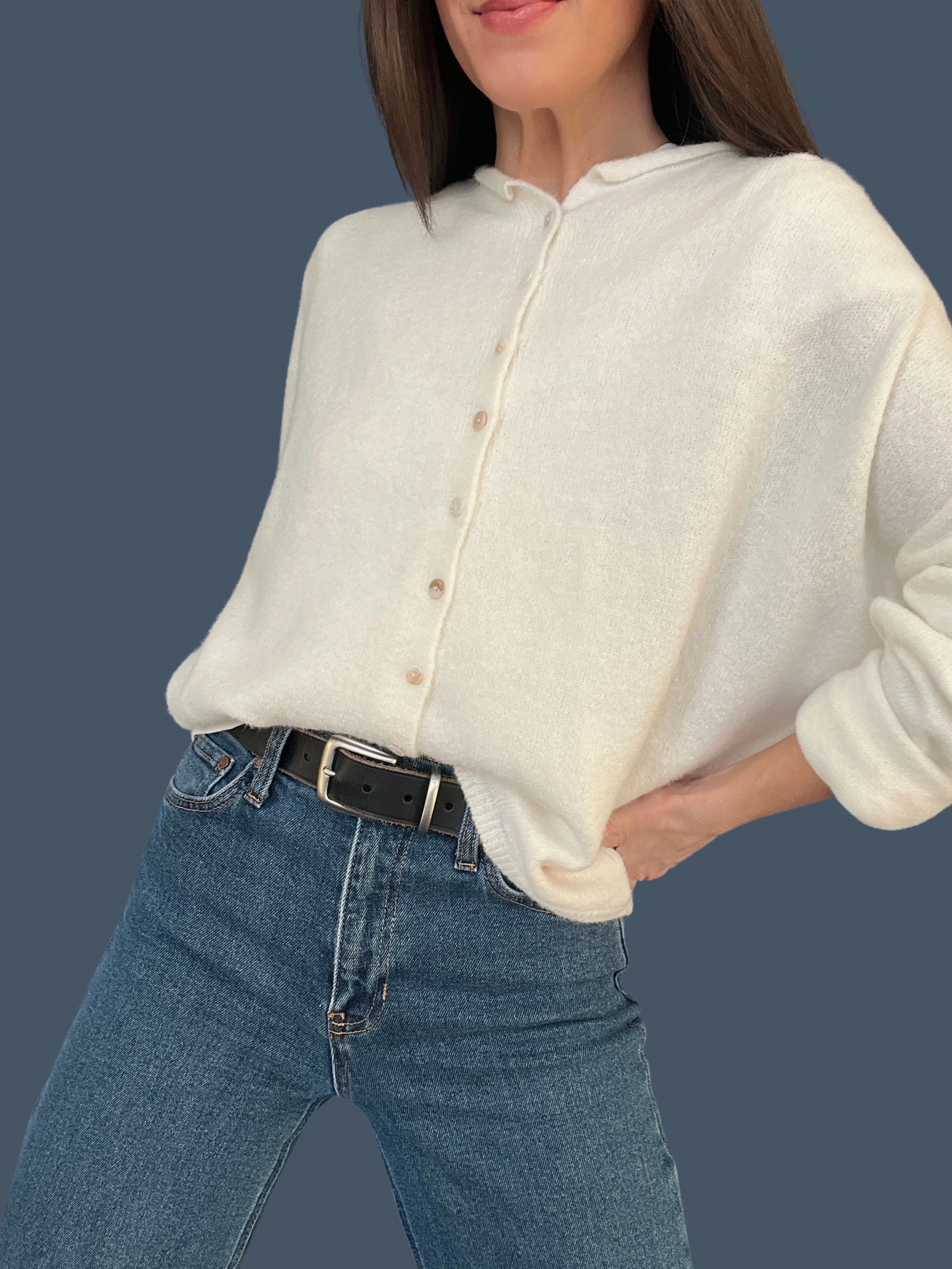 Lucy Cardigan - White