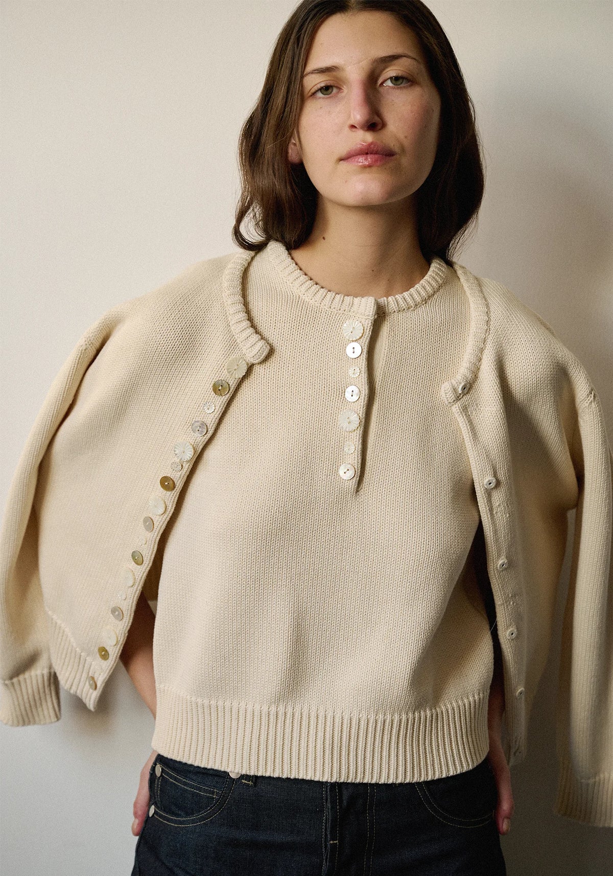 Soleil Cardigan - Natural
