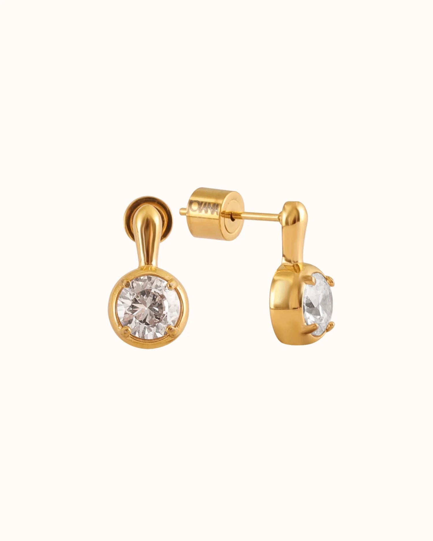 Clement Earrings - Petite Gold