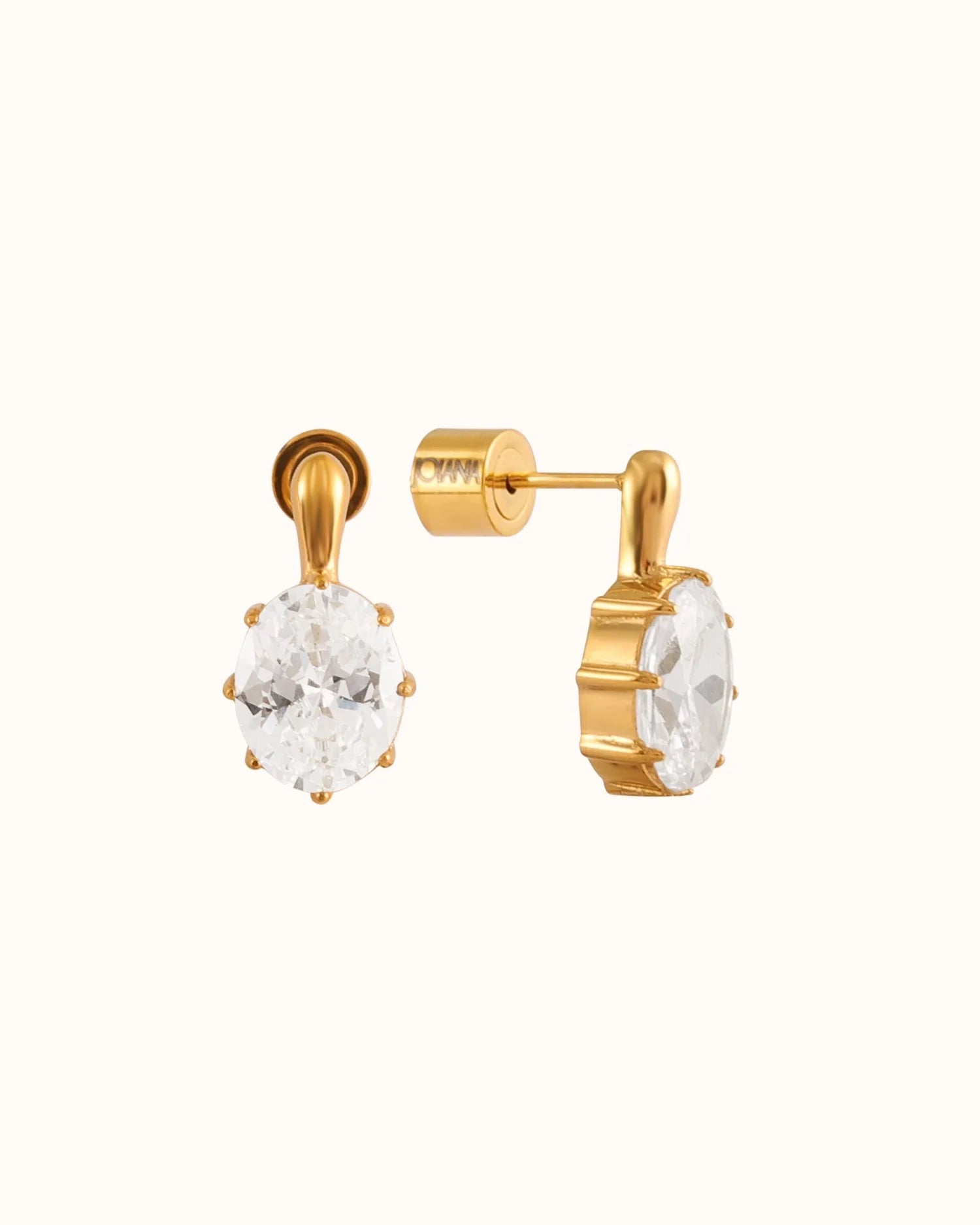Romy Earrings - Medium Gold
