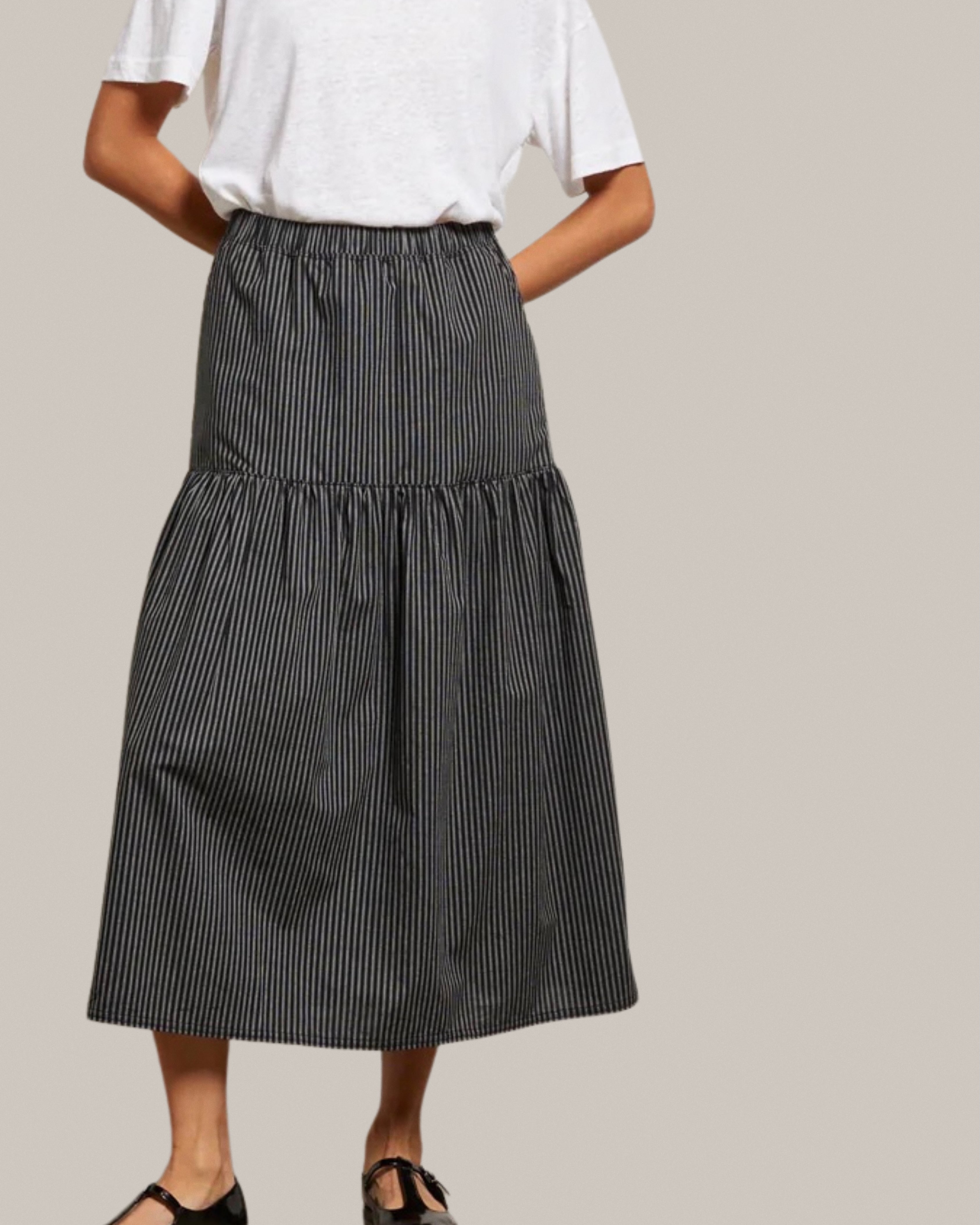 Arielle Stripe Skirt