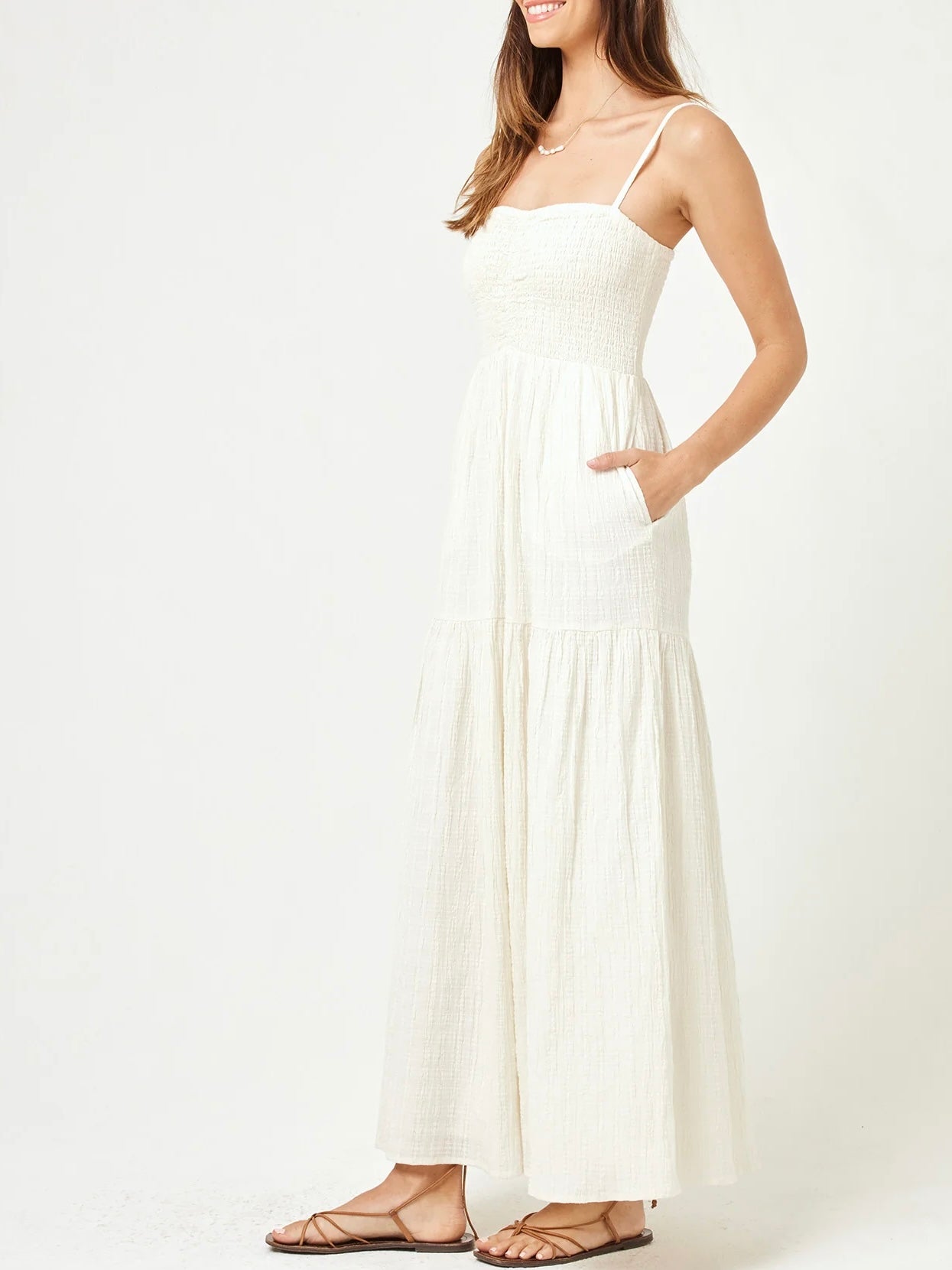 Mallorca Dress - Cream