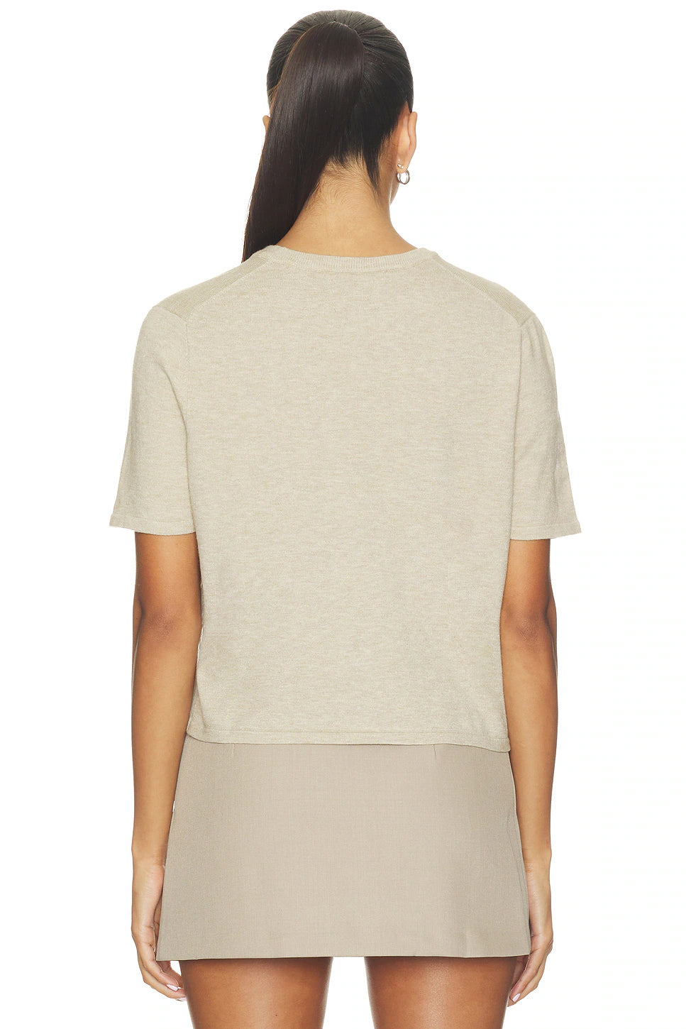 Palmer Sweater Tee - Cream