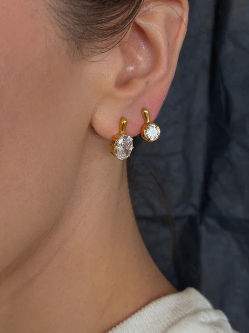 Romy Earrings - Medium Silver