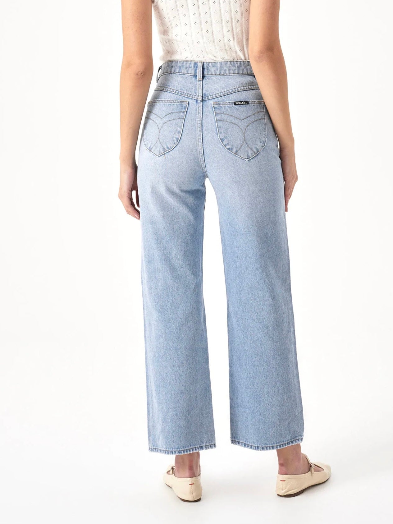 Heidi Ankle Denim - Old Stone